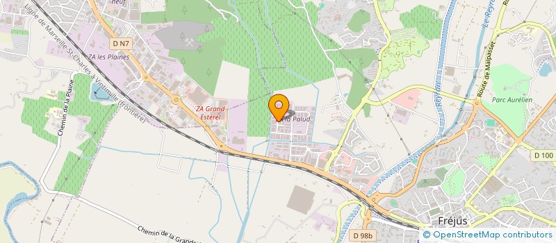 localisation de l'entreprise SARL LVMA  FREJUS