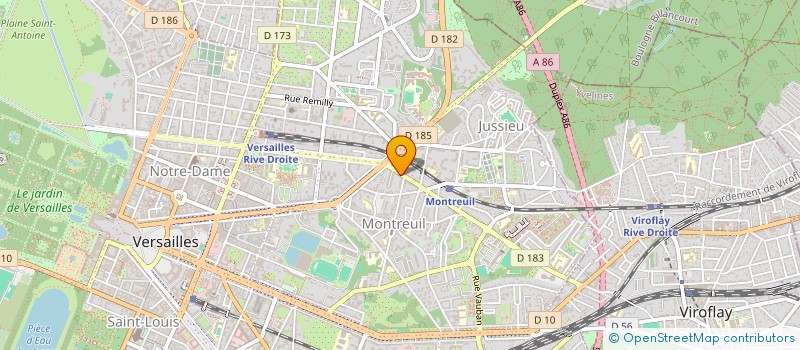 localisation de l'entreprise SARL LYKOS à VERSAILLES