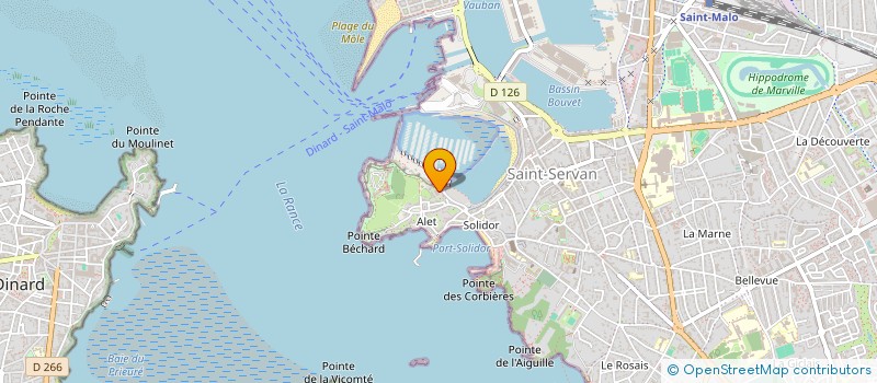 localisation de l'entreprise SARL LYLA  SAINT-MALO