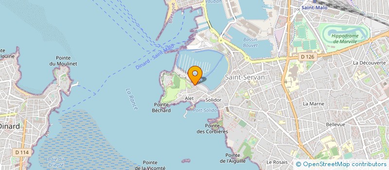 localisation de l'entreprise SARL LYLA à SAINT-MALO