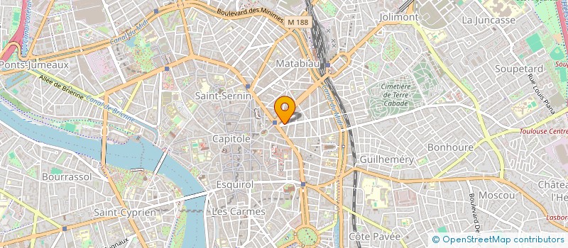 localisation de l'entreprise SARL LYMO PATRIMOINE  TOULOUSE