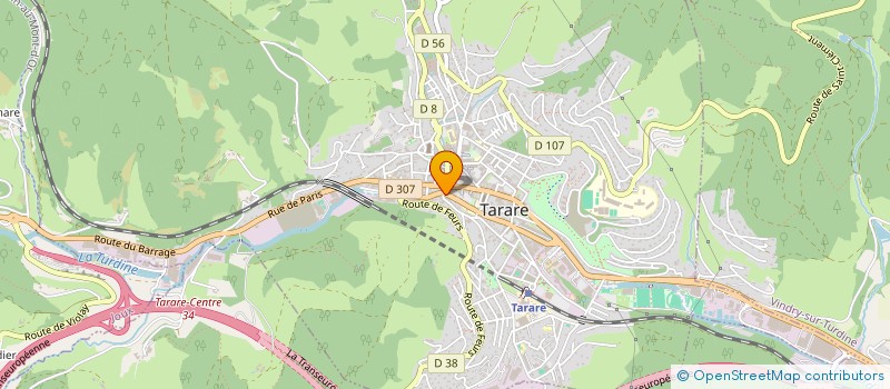 localisation de l'entreprise SARL LYNERENCE  TARARE