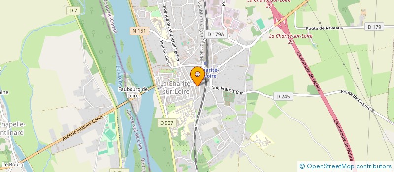 localisation de l'entreprise SARL LYON RENOVATION à LA CHARITE-SUR-LOIRE