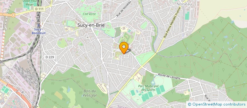 localisation de l'entreprise SARL LYOREL à SUCY-EN-BRIE