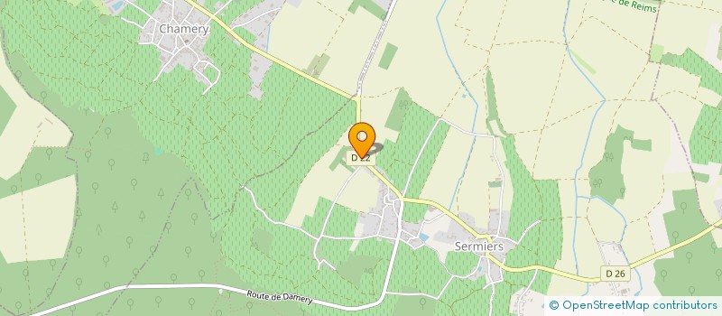 localisation de l'entreprise SARL LYS DU ROY  SERMIERS