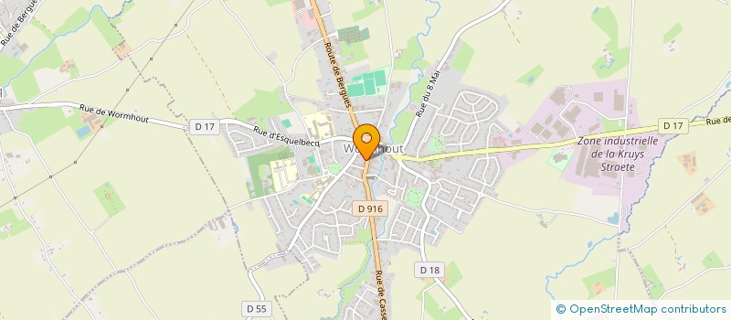 localisation de l'entreprise SARL M.A.C.J.E.M  WORMHOUT