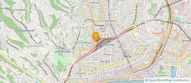 localisation de l'entreprise SARL M.A CONCEPT ELECTRICITE à NICE