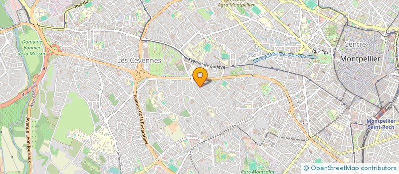 localisation de l'entreprise SARL M A CONSTRUCTION à MONTPELLIER