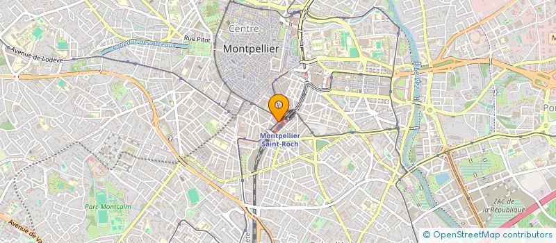 localisation de l'entreprise SARL M.A FORM à MONTPELLIER