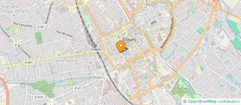 localisation de l'entreprise SARL M-A-L-I  TROYES