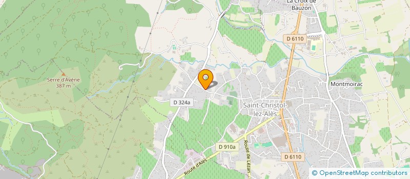 localisation de l'entreprise SARL M.AR.T.  SAINT-CHRISTOL-LEZ-ALES