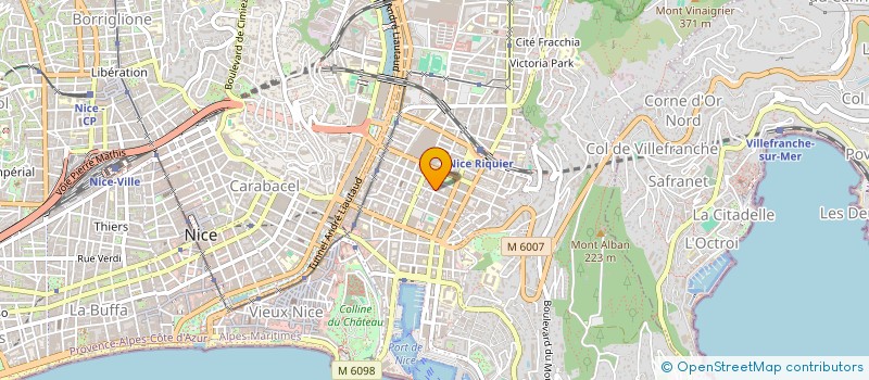 localisation de l'entreprise SARL M'BARKI MACONNERIE  NICE