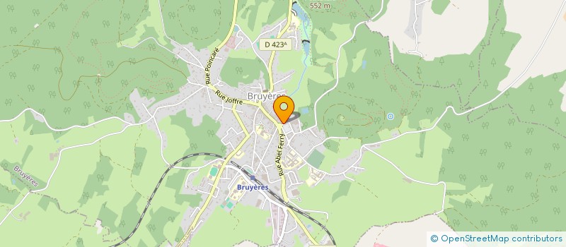 localisation de l'entreprise SARL M&C  BRUYERES