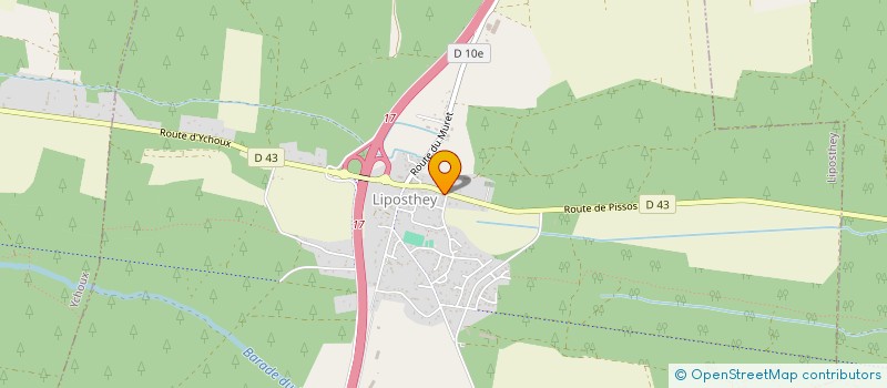 localisation de l'entreprise SARL M.C.M.C  LIPOSTHEY