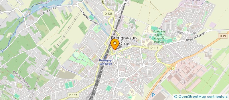 localisation de l'entreprise SARL M.C.M.G à BRETIGNY-SUR-ORGE