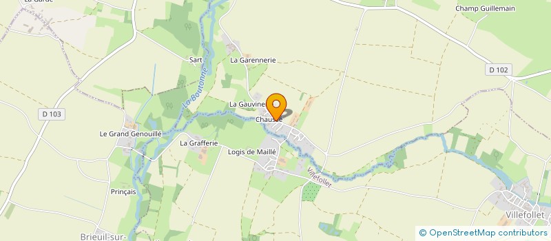 localisation de l'entreprise SARL M.C.R à SELIGNE