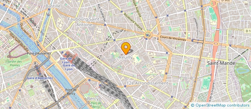 localisation de l'entreprise SARL M C T R CONSTRUCTION à PARIS