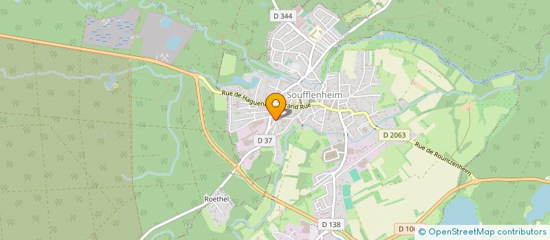 localisation de l'entreprise SARL M.D.C  SOUFFLENHEIM