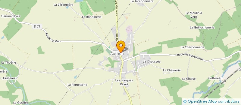localisation de l'entreprise SARL M.D.G à AUTHON