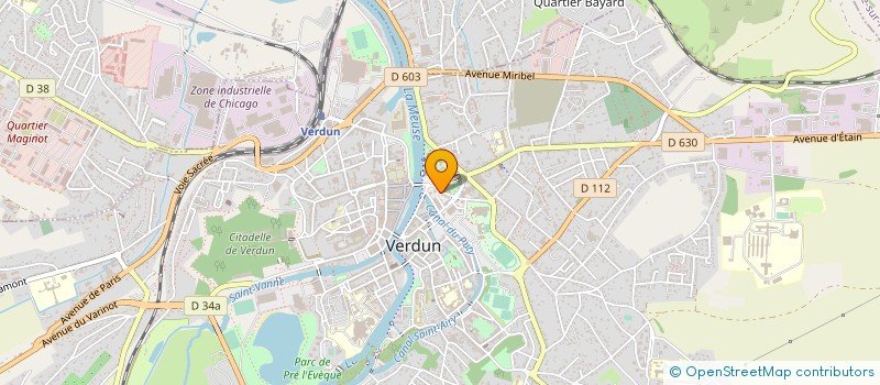 localisation de l'entreprise SARL M.E.S CONSTRUCTION à VERDUN