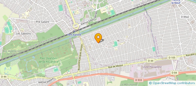 localisation de l'entreprise SARL M ET S DISTRIBUTION à TREMBLAY-EN-FRANCE