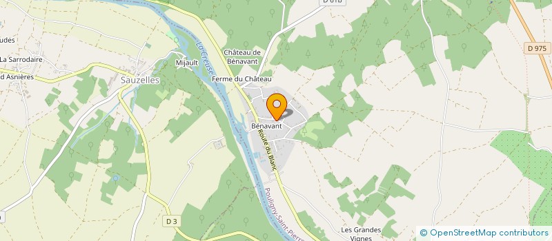localisation de l'entreprise SARL M.G. AGRI à POULIGNY-SAINT-PIERRE