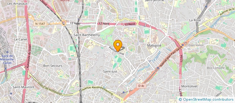 localisation de l'entreprise SARL M.H BATIMENTS à MARSEILLE