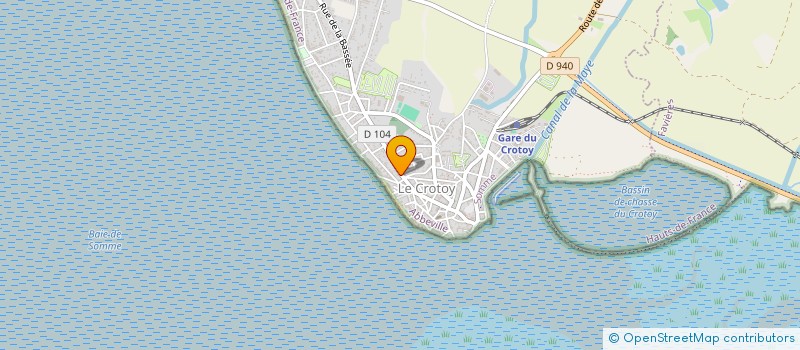 localisation de l'entreprise SARL M'HAIR MC à LE CROTOY