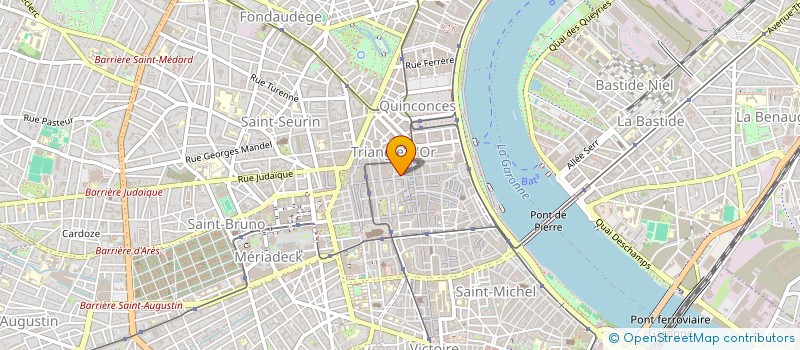 localisation de l'entreprise SARL M J MICHOU à BORDEAUX