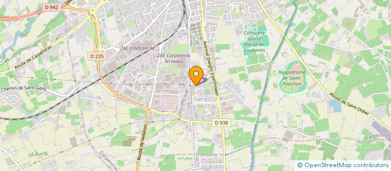 localisation de l'entreprise SARL M&M à CARPENTRAS