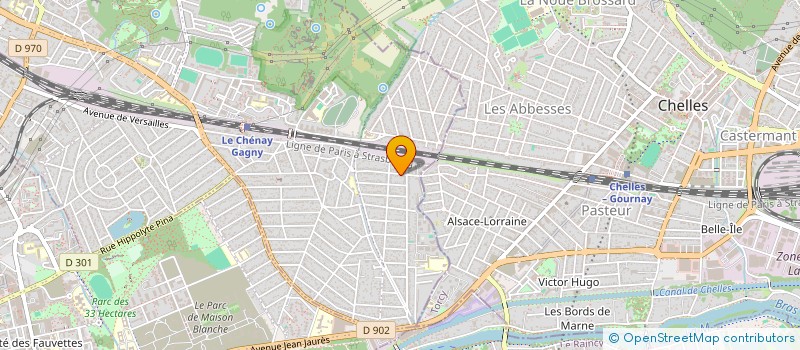 localisation de l'entreprise SARL M N 2 J à GAGNY