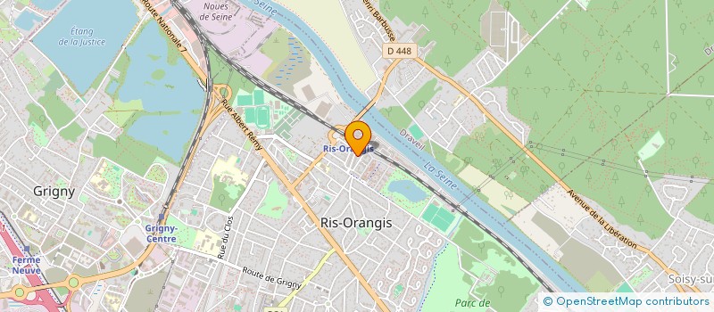 localisation de l'entreprise SARL M.O.M.T.  RIS-ORANGIS