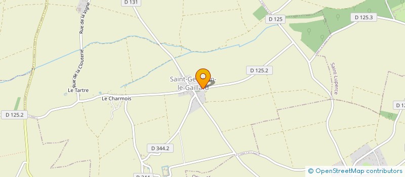 localisation de l'entreprise SARL M P B à SAINT-GERMAIN-LE-GAILLARD
