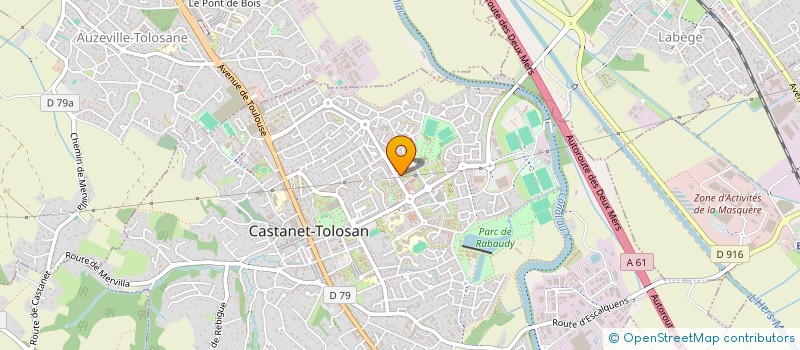 localisation de l'entreprise SARL M P P E à CASTANET TOLOSAN