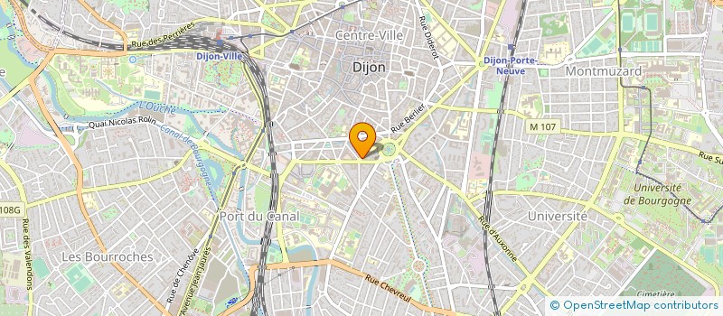 localisation de l'entreprise SARL M PLUS LIGNE DANIELLE DURIN à DIJON