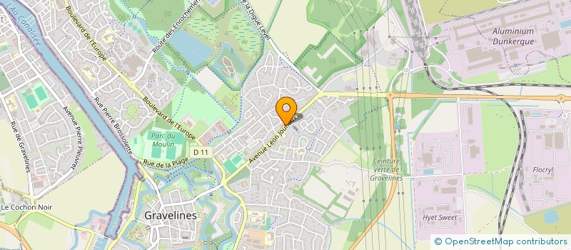 localisation de l'entreprise SARL M S 2000 à GRAVELINES
