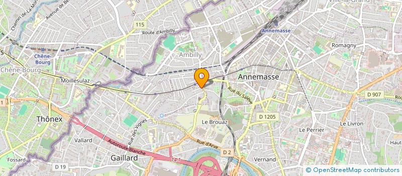 localisation de l'entreprise SARL M.S.K  AMBILLY