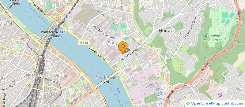 localisation de l'entreprise SARL M S L  FLOIRAC