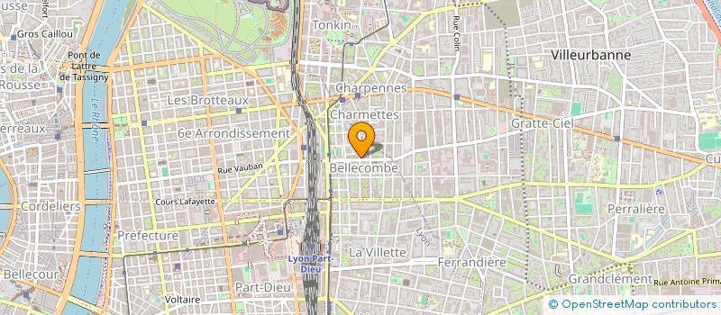 localisation de l'entreprise SARL M T E à LYON