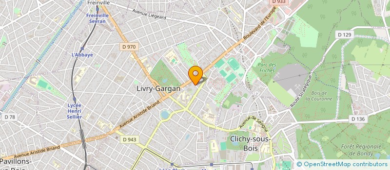 localisation de l'entreprise SARL M V POSE à LIVRY-GARGAN