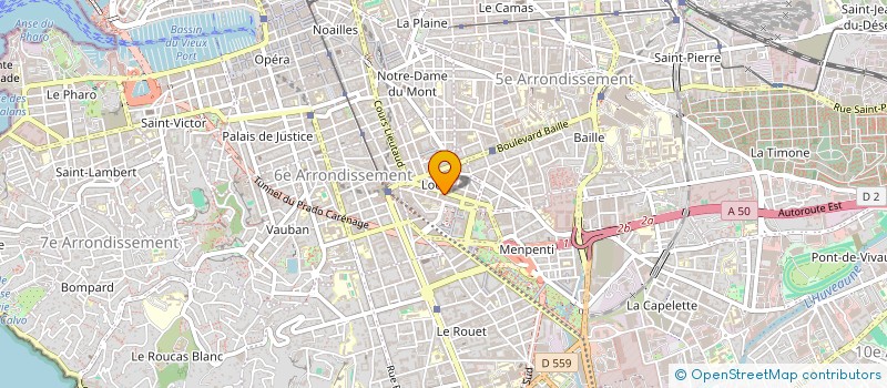 localisation de l'entreprise SARL M2F à MARSEILLE