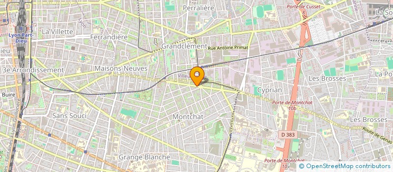 localisation de l'entreprise SARL MA MAISON à LYON