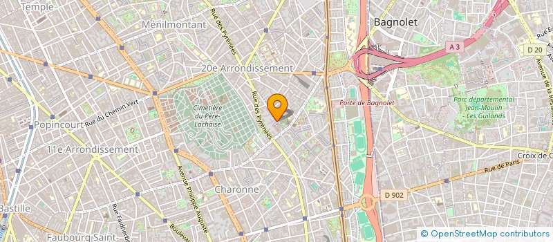 localisation de l'entreprise SARL MA PLUS à PARIS