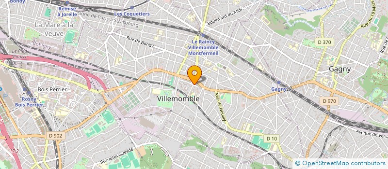 localisation de l'entreprise SARL MAAL5 à VILLEMOMBLE