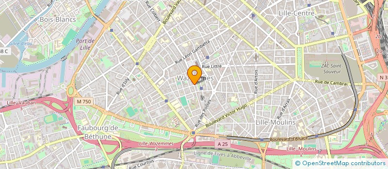 localisation de l'entreprise SARL MAAREF à LILLE