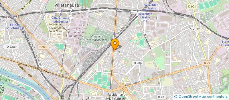 localisation de l'entreprise SARL MAARK à PIERREFITTE-SUR-SEINE