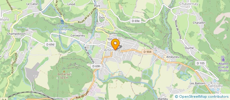 localisation de l'entreprise SARL MABILLE  ARTEMARE