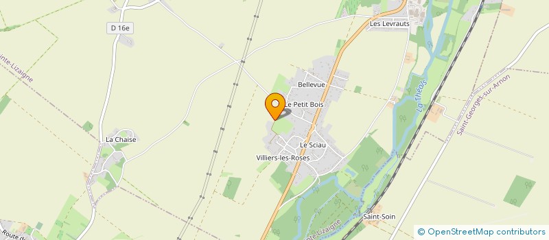 localisation de l'entreprise SARL MABILLOT FRERES à SAINTE-LIZAIGNE