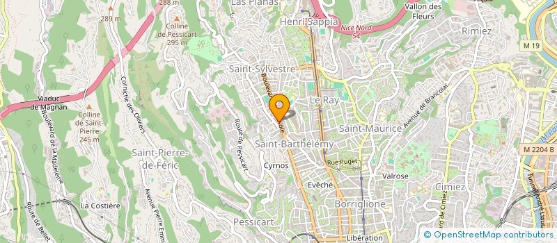localisation de l'entreprise SARL MABROUK à NICE