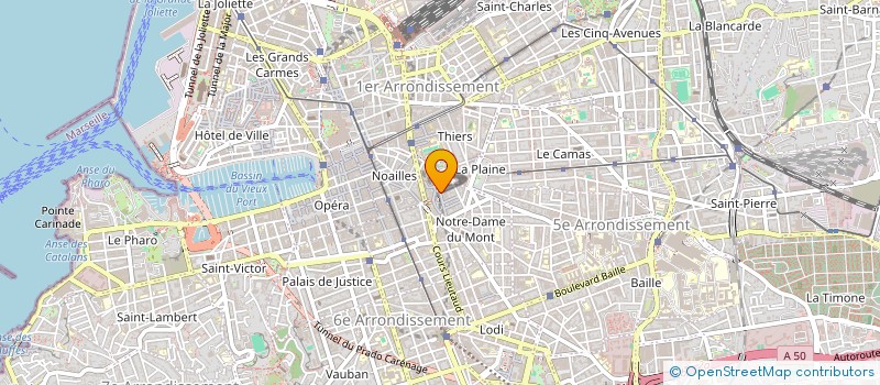 localisation de l'entreprise SARL MAC B PLUS à MARSEILLE